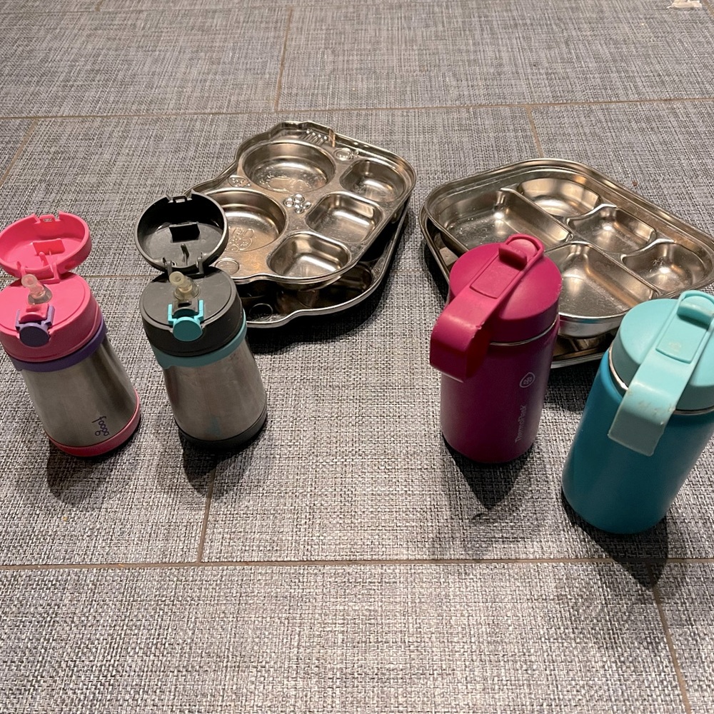 Eco Friendly kids cups & plates (8 items)